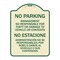 Signmission No Parking Management Not Responsible for Theft or Damage to Vehicle or Contents, TG-1824-23709 A-DES-TG-1824-23709 - alternate 1